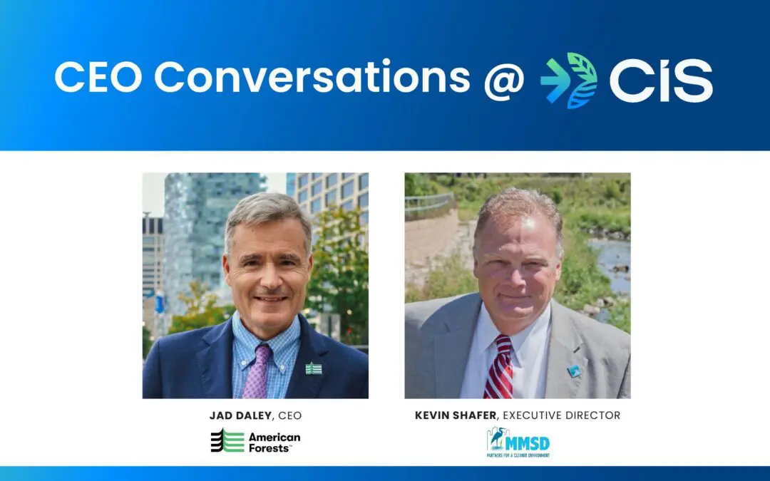 CEO Conversations @ CIS: Urban Reforestation, Tree Equity, and Other Nature-based Solutions