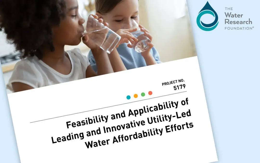 Feasibility and Applicability of Leading and Innovative Utility-Led Water Affordability Efforts – Landscape Review