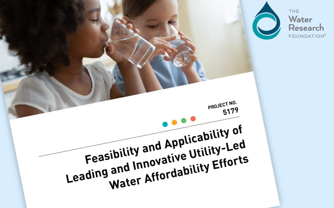 Feasibility and Applicability of Leading and Innovative Utility-Led Water Affordability Efforts – Landscape Review
