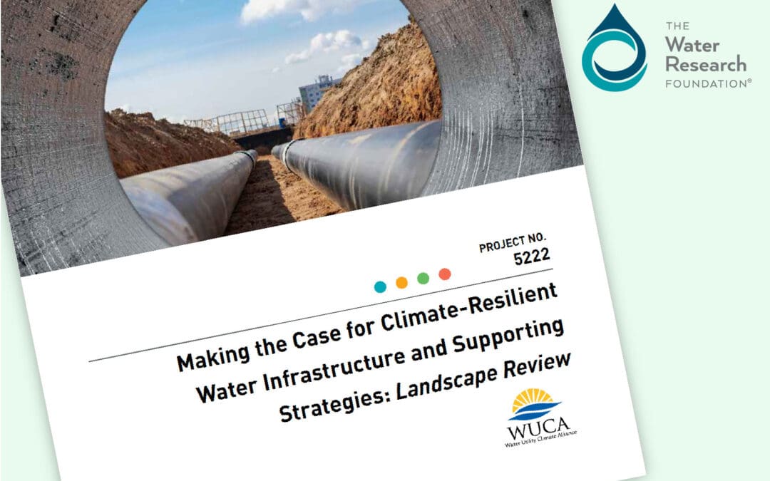 Making the Case for Climate-Resilient Water Infrastructure and Supporting Strategies – Landscape Review